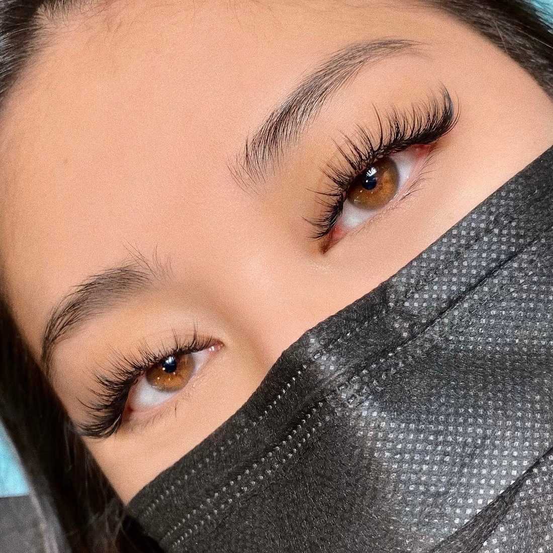 Beauty begins the moment you decide to get your lashes done!” Her eye shape  is unique and so pretty, customized a anime set just for her… | Instagram